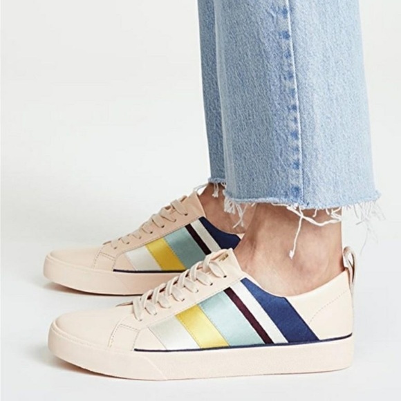 Diane von Furstenberg DVF Tess Leather Sneaker Trainer, EU38/US 8 - Picture 2 of 15